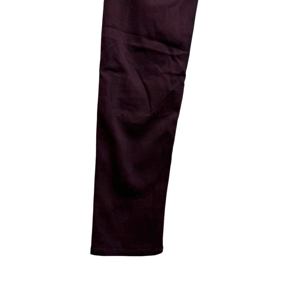 Rag and Bone Jean for Aritzia Mid Rise Skinny Leg Wine Brown Red Jegging 25 - Picture 9 of 15